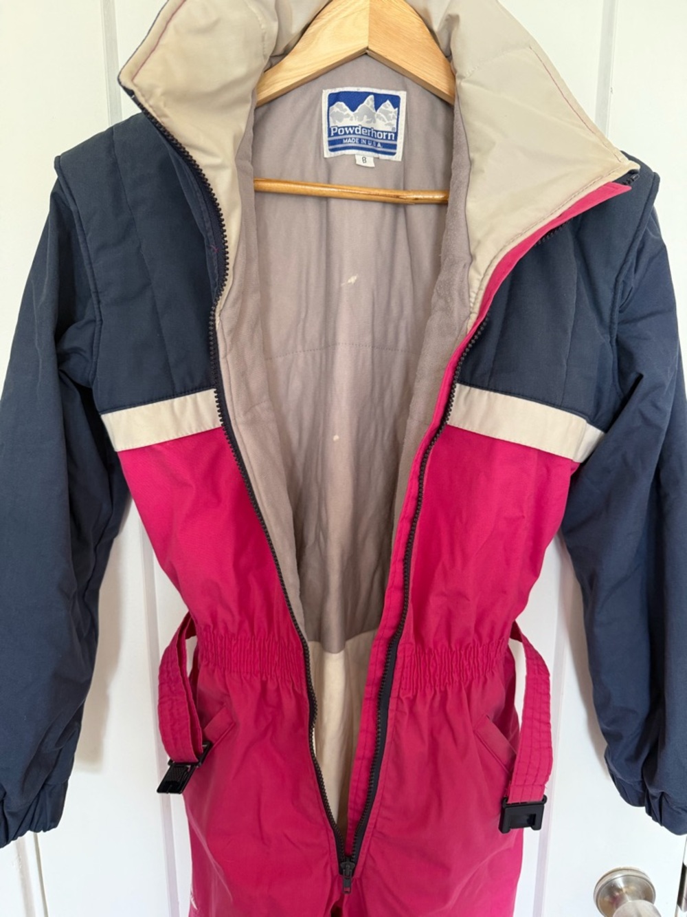 VINTAGE POWDERHORN ski suit from Breckenridge Colorado ❄️ - Picture 9 of 11